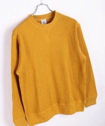 JEMORGAN / ジェーイーモーガン ビッグワッフル クルーネック ロンT