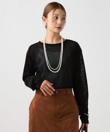 BAYFLOW | シアーベロアプルオーバー(Tシャツ/カットソー)