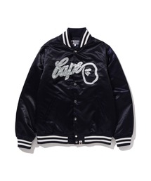A BATHING APE(アベイシングエイプ)のBAPE BASEBALL JACKET(ミリタリージャケット)