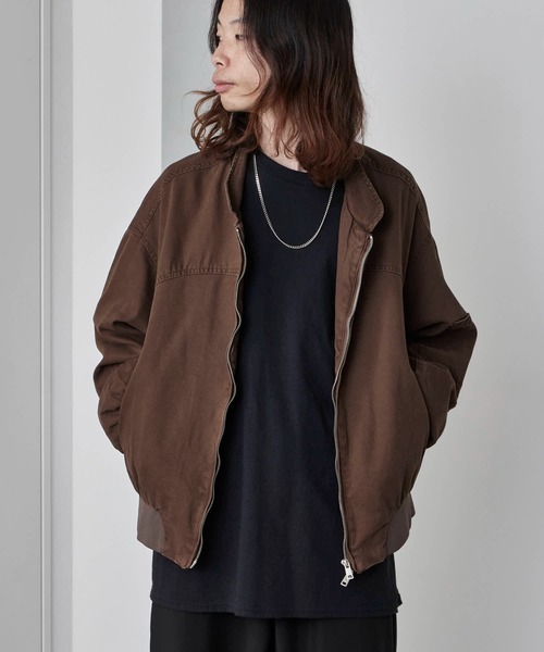 入庫禁止】Zip-Up Work Blouson/ジップアップワークブルゾン（ブルゾン