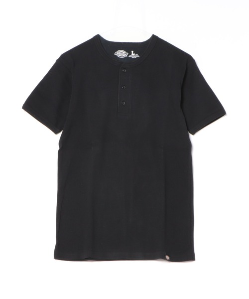 Dickies（ディッキーズ）の「Dickies/ディッキーズ リブヘンリーネック Tシャツ 半袖（Tシャツ/カットソー・メンズ・グレー/ホワイト/ブラック/ネイビー・LARGE/X-LARGE/MEDIUM）」の22枚目の写真