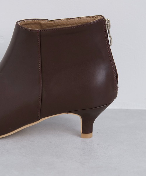 ROPE' PICNIC（ロペピクニック）の「ラインリフトショートブーツ（ブーツ・レディース・ブラック/グレー/ボルドー・23.0cm/23.5cm/24.0cm/24.5cm）」の11枚目の写真