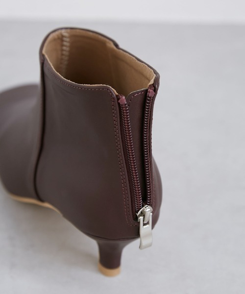 ROPE' PICNIC（ロペピクニック）の「ラインリフトショートブーツ（ブーツ・レディース・ブラック/グレー/ボルドー・23.0cm/23.5cm/24.0cm/24.5cm）」の14枚目の写真