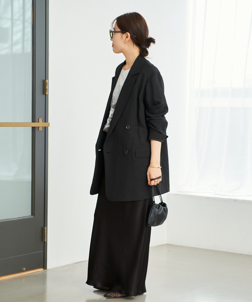 plage（プラージュ）の「《追加》vintage satin tight スカート（スカート・レディース・ブラック/ホワイト・38/36/34）」の15枚目の写真