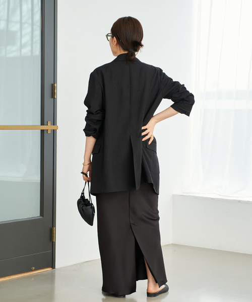 Plage silk/linen long スカート プラージュ スカート シルク silk/linen long スカート（その他