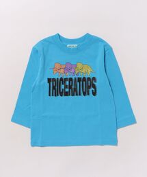 hakka kids（ハッカキッズ）の「アソート恐竜プリント長袖Tシャツ（Tシャツ/カットソー）」