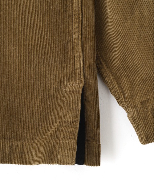 MHL.（エムエイチエル）の「DRY COTTON NEEDLECORD（シャツ/ブラウス・メンズ・ネイビー/カーキ・SMALL/MEDIUM/LARGE/X-LARGE）」の8枚目の写真