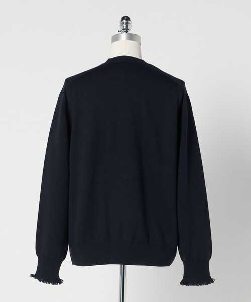 LOEFF　フリンジ ニット プルオーバー LOEFF＞9ゲージ フリンジ ニットプルオーバー MEN'S（ニット/セーター