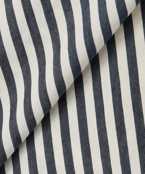 plage（プラージュ）の「Skipper Long シャツ（シャツ/ブラウス・レディース・ネイビー/サックスブルー/ホワイト・FREE）」の8枚目の写真