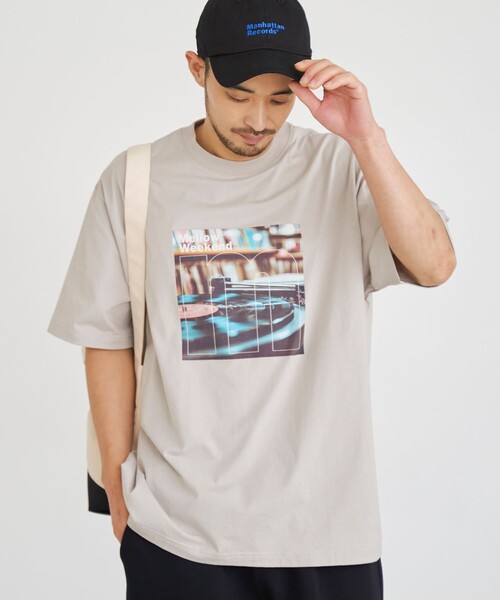 jsf マンハッタンレコード　コラボTシャツ ステッカー付き jsf マンハッタンレコード コラボTシャツ ステッカー付き jsf
