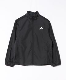 ACミラン ナイロンジャケット adidas アディダス Lサイズ ブラック 黒 adidasアディダスACミランナイロンジャケット刺繍ロゴ赤黒