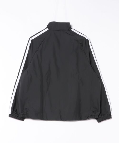 adidas（アディダス）の「《adidas》53 WMH3SWﾌﾞﾚｰｶｰ（ナイロンジャケット・レディース・ブラック×ブラック/ブラック×ホワイト/ネイビー・XL/S/M/L/2XL）」の4枚目の写真