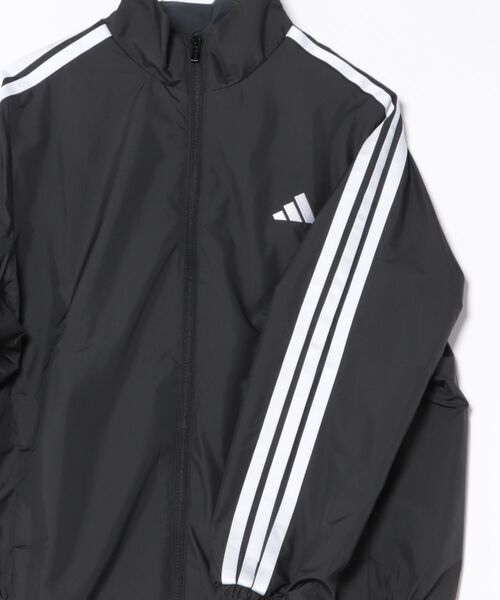 adidas（アディダス）の「《adidas》53 WMH3SWﾌﾞﾚｰｶｰ（ナイロンジャケット・レディース・ブラック×ブラック/ブラック×ホワイト/ネイビー・XL/S/M/L/2XL）」の6枚目の写真