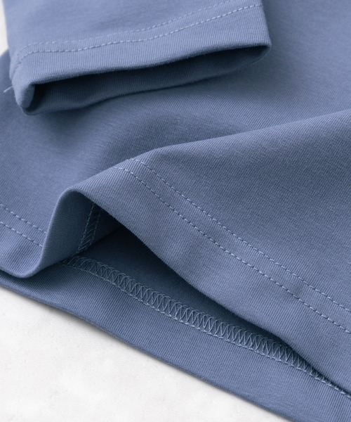 panpantutu（パンパンチュチュ）の「チュールリボントップ/ジュエリー(長袖)(80-130cm)（Tシャツ/カットソー・キッズ・ブラック/グレイッシュブルー/ピンク・90cm/120cm/80ｃｍ/100cm/110cm/130cm）」の13枚目の写真