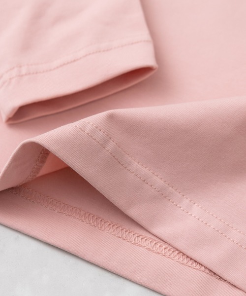 panpantutu（パンパンチュチュ）の「チュールリボントップ/ジュエリー(長袖)(80-130cm)（Tシャツ/カットソー・キッズ・ブラック/グレイッシュブルー/ピンク・90cm/120cm/80ｃｍ/100cm/110cm/130cm）」の9枚目の写真