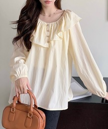 袖 ギャザー フリル」に該当するファッション通販 - ZOZOTOWN