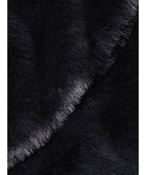 RESEXXY（リゼクシー）の「フラッフィービッグカラーブルゾン（ブルゾン・レディース・ピンク/ブラック/アイボリー・FREE）」の16枚目の写真