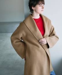 その他アウター（イエロー/黄色系・ウール・ニット