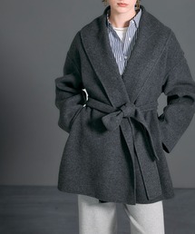 N.O.R.C(ノーク)のウールメルトンミドルリバーコート(その他アウター)