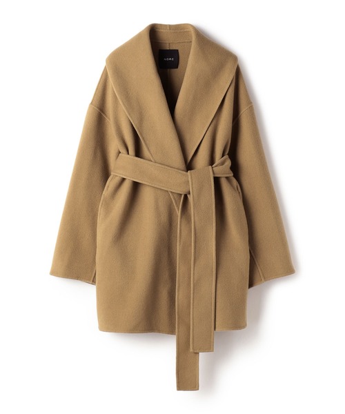 ウールメルトンミドルリバーコート（その他アウター）｜N.O.R.C