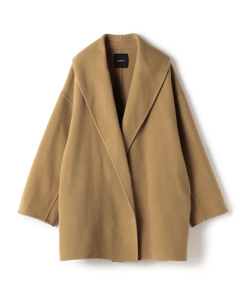 ウールメルトンミドルリバーコート（その他アウター）｜N.O.R.C