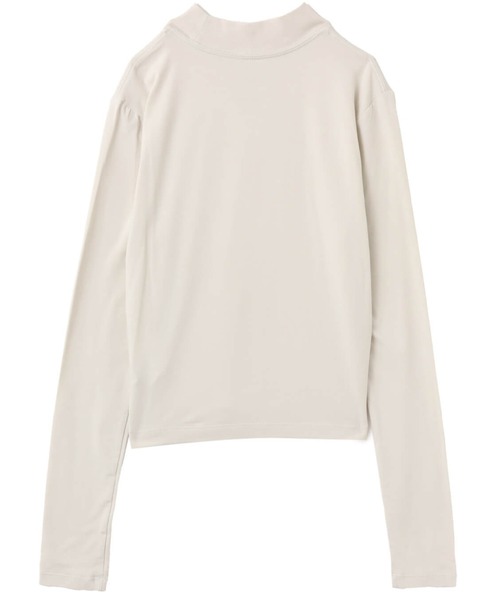 NIKE(ナイキ)の「NIKE AS W NSW NK CHLL KNT MOCK TEE / ナイキ ウィメンズ NSW CHLL KNT モック L/S Tシャツ 【SP】(Tシャツ/カットソー・レディース・ブラウン/ホワイト・L/M/S)」の3枚目の写真