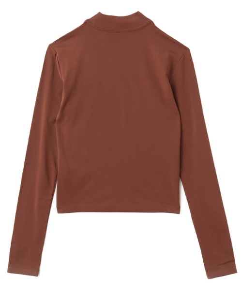 NIKE(ナイキ)の「NIKE AS W NSW NK CHLL KNT MOCK TEE / ナイキ ウィメンズ NSW CHLL KNT モック L/S Tシャツ 【SP】(Tシャツ/カットソー・レディース・ブラウン/ホワイト・L/M/S)」の10枚目の写真