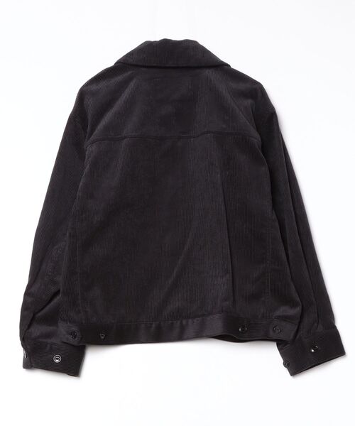 VOAAOV(ヴォアーブ)の「【VOAAOV】 8W STANDARD CORDUROY Blouson(その他アウター・メンズ・ブラック/グレイッシュベージュ・0/1/2)」の5枚目の写真