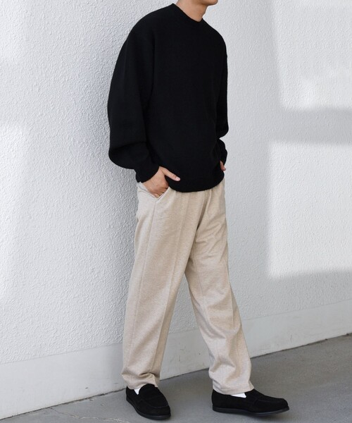 セール】SHIPS any: 360° THE CIRCLE STRETCH ウールライク イージー