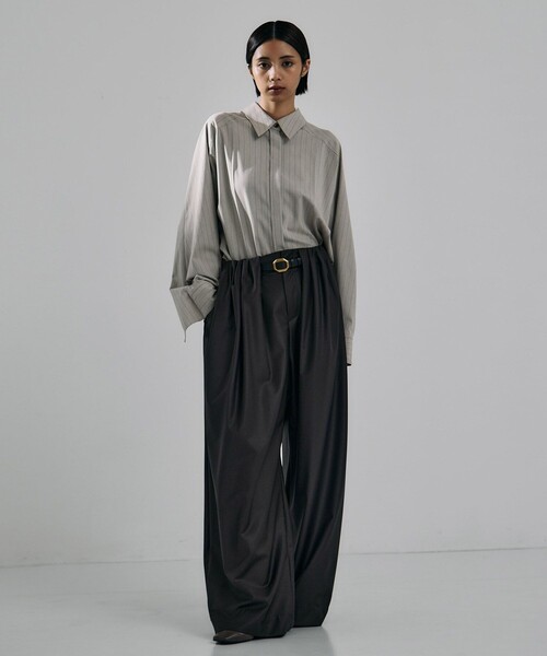 【最終値下げセール】markaware20ss SUPER120sウールパンツ 最終値下げセール】markaware20ss SUPER120sウールパンツ