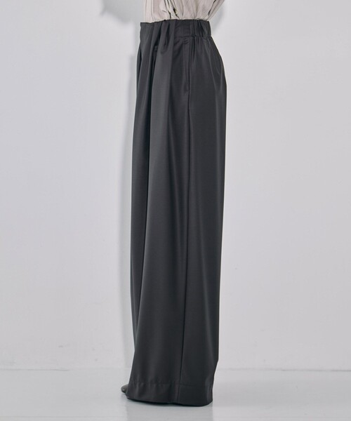 Super120s Wool Relax Trousers｜ストレッチ/細見え/秋服（その他