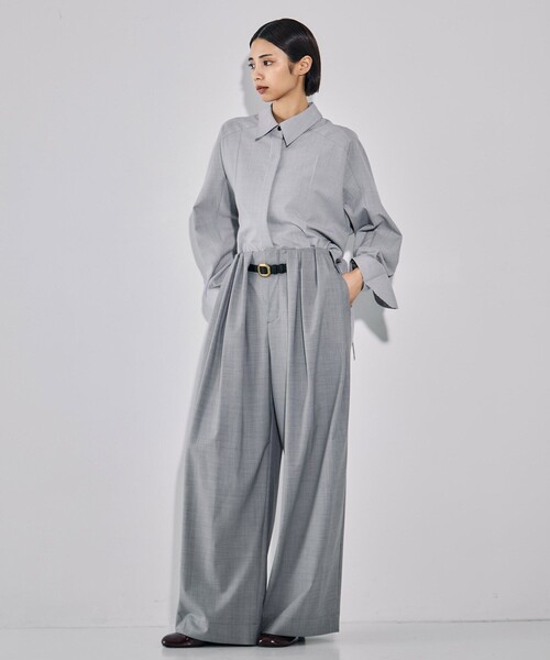 【最終値下げセール】markaware20ss SUPER120sウールパンツ 最終値下げセール】markaware20ss SUPER120sウールパンツ
