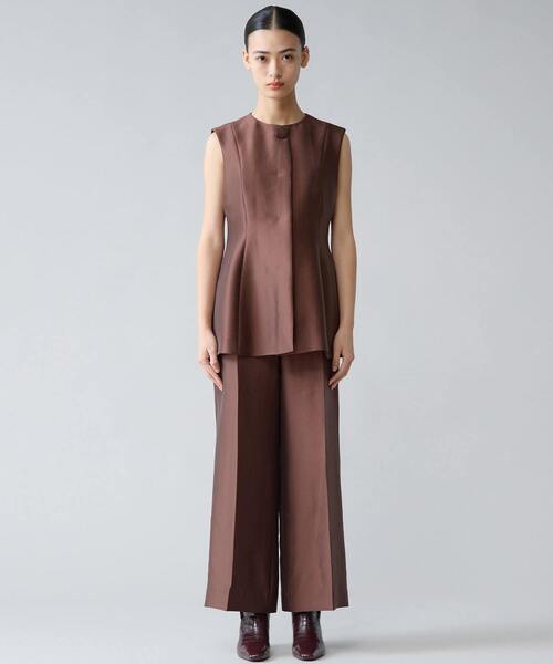 Tiara（ティアラ）の「ペプラムジレ（ベスト・レディース・ブラック/ブラウン・FREE）」の6枚目の写真