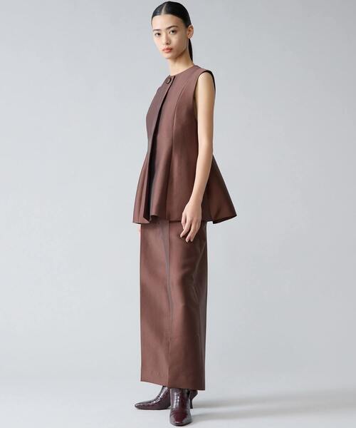 Tiara（ティアラ）の「ペプラムジレ（ベスト・レディース・ブラック/ブラウン・FREE）」の10枚目の写真