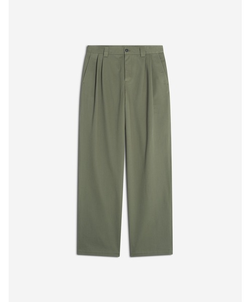 Maison Kitsune(メゾンキツネ)の「RELAXED PLEATED PANTS(その他パンツ・メンズ・モカ/オリーブドラブ・42/44/38/40)」の10枚目の写真