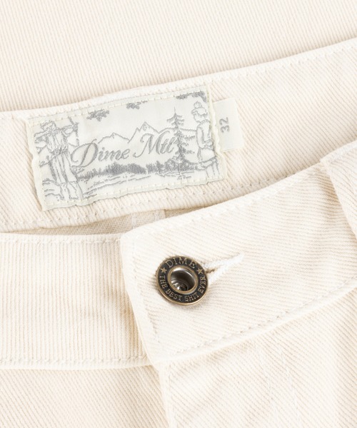 Dime デニム ホワイト Sサイズ Dime/ダイム/Relaxed Denim Pants（デニムパンツ）｜DIME（ダイム）の