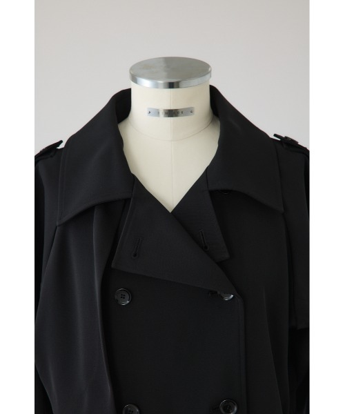 RIM.ARK(リムアーク)の「Trench detail all in one トレンチディティールオールインワン(つなぎ/オールインワン・レディース・ベージュ/ブラック/ライトカーキ・38/36)」の11枚目の写真