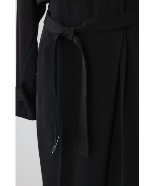 RIM.ARK(リムアーク)の「Trench detail all in one トレンチディティールオールインワン(つなぎ/オールインワン・レディース・ベージュ/ブラック/ライトカーキ・38/36)」の14枚目の写真