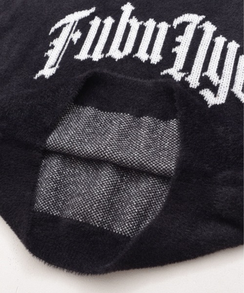 FUBU( フブ)の「FUBU フブ プルオーバー 長袖 クルーネック シャギー ニット セーター(ニット/セーター・メンズ・ライトグレー/ブラック・XL/XXL/M/L)」の22枚目の写真