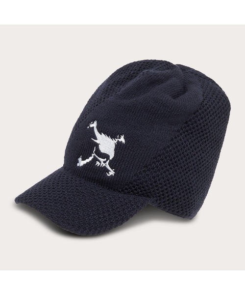 OAKLEY（オークリー）の「オークリー  SKULL BRIM BEANIE FA 24.0/ビーニー・キャップ/ゴルフ/スポーツ/OAKLEY（ニットキャップ/ビーニー・メンズ・カーキ/ネイビー・ONE SIZE）」の2枚目の写真