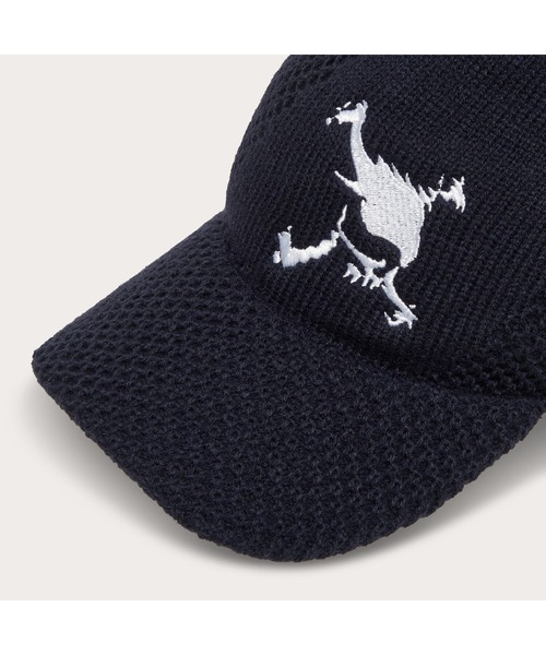 OAKLEY（オークリー）の「オークリー  SKULL BRIM BEANIE FA 24.0/ビーニー・キャップ/ゴルフ/スポーツ/OAKLEY（ニットキャップ/ビーニー・メンズ・カーキ/ネイビー・ONE SIZE）」の4枚目の写真