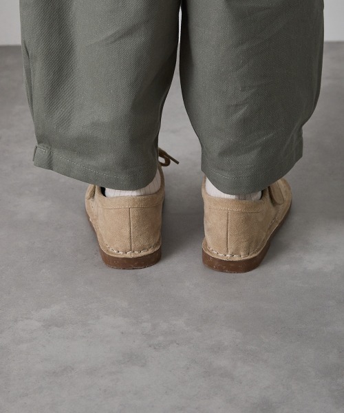 riziere（リジェール）の「選べる2種のシューレース付きモカシンブーツ（モカシン/デッキシューズ・キッズ・ベージュ/ブラウン・18/17/16/15 /22/21/20/19）」の11枚目の写真