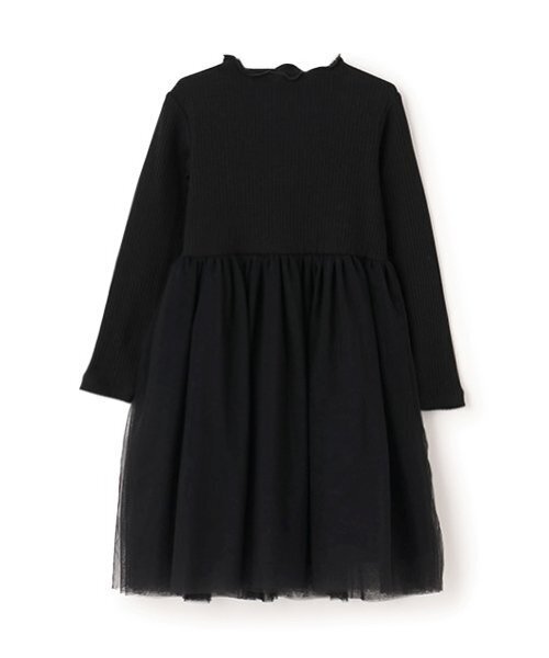 セール】チュールドッキングワンピース（ワンピース）｜Lycee mine