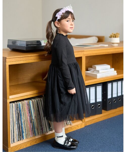 値下げ定価15万円 モスキーノ ドットチュールワンピース 予約】【15周年】ツイードチュールドッキングワンピース | ニット