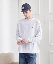 【LIMITED】ワンポイント刺繍 長袖Tシャツ