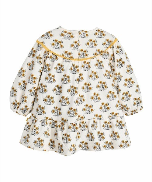 moimoln(モイモルン)の「リエナワンピース(ワンピース・キッズ・アイボリー・100cm/110cm/80cm/90cm)」の5枚目の写真