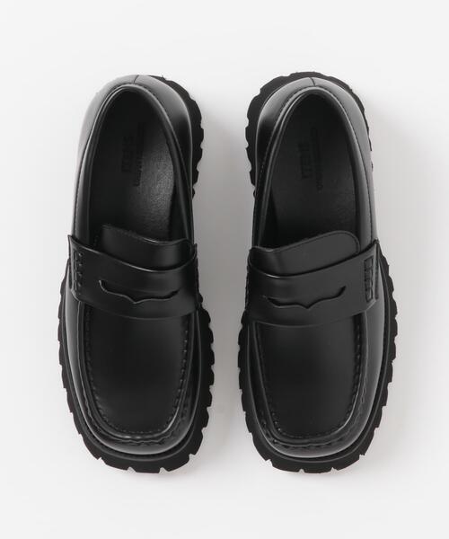 ITEMS URBANRESEARCH(アイテムズ アーバンリサーチ)の「スクエアローファー(ローファー・レディース・ブラウン/ブラック・SMALL/MEDIUM/LARGE)」の6枚目の写真