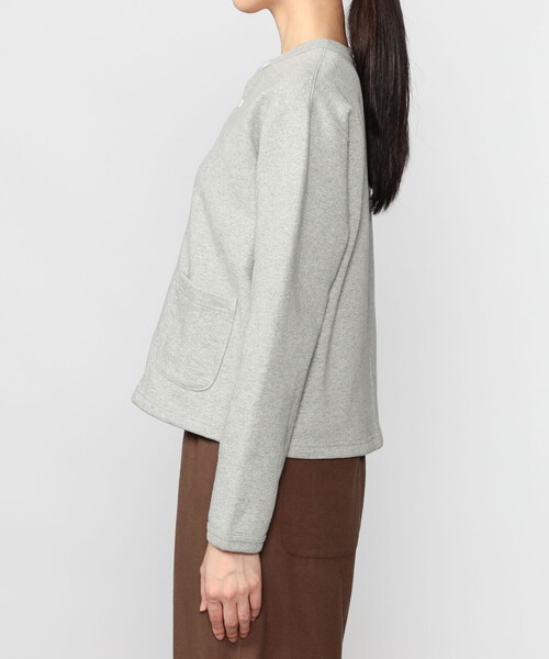 ANATOMICA | SWEAT CREW NECK CARDIGAN WOMEN（カーディガン/ボレロ