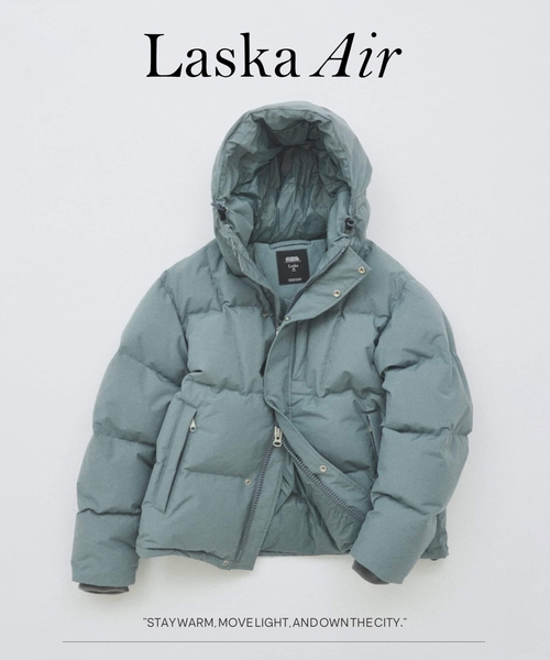 セール】LASKAair / ラスカ エアー フード ダウン（ダウンジャケット
