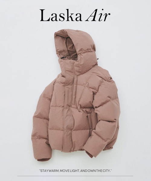 JOURNAL STANDARD LASKA ダウンジャケット ベージュ JOURNAL STANDARD（ジャーナルスタンダード） ダウンジャケット ダウン